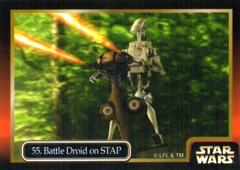 1999 Ikon Collectables Star Wars: Episode 1 #55 Battle Droid on STAP Front