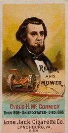 1887 Lone Jack Inventors and Inventions (N365) #NNO Cyrus H. McCormick Front