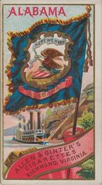 1888 Allen & Ginter Flags of States & Territory (N11) #NNO Alabama Front