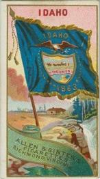 1888 Allen & Ginter Flags of States & Territory (N11) #NNO Idaho Front