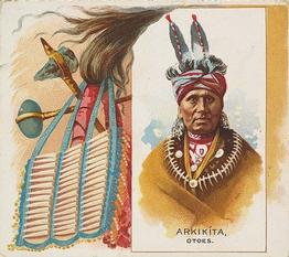 1888 Allen & Ginter The American Indian (N36) #NNO Arkikita Front