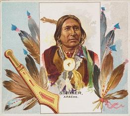 1888 Allen & Ginter The American Indian (N36) #NNO Striker Front
