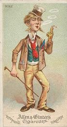 1888 Allen & Ginter World's Dudes (N31) #NNO Mike Front