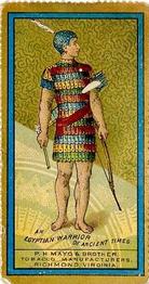 1888 Mayo's Tobacco Costumes of Warriors & Soldiers (N303) #NNO Egyptian Warrior Front