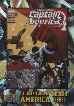 2016 Upper Deck Captain America 75th Anniversary #DEC-00 Captain America: Sam Wilson Vol 1 #1 Front