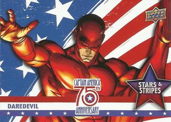 2016 Upper Deck Captain America 75th Anniversary - Stars and Stripes #SS-28 Daredevil Front