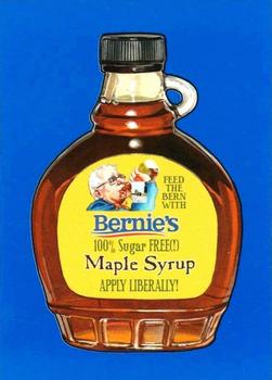 2017 Topps Wacky Packages 50th Anniversary - Blue #7 Bernie's Sugar Free Maple Syrup Front