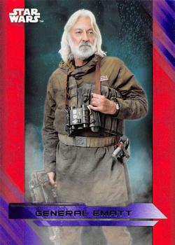 2017 TOPPS STAR WARS THE LAST JEDI SNOOK UCCORFAY TRADING CARD #37
