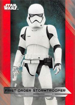 2017 Topps Star Wars: The Last Jedi - Silver #9 First Order Stormtrooper Front
