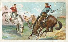 1888 W. Duke, Sons & Co. Cowboy Scenes (N105) #NNO Buck Jumpers Front