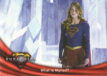 2018 Cryptozoic Supergirl Season 1 #65 What Is Myriad? Front