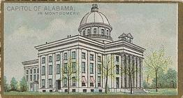 1889 Allen & Ginter General Government and State Capitol Buildings (N14) #NNO Alabama Front