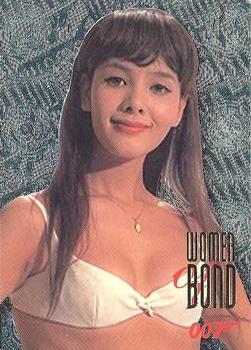 1996-97 Inkworks James Bond Connoisseur's Collection - Women of Bond F/X-Etch #W6 Mie Hama / Kissy Suzuki Front