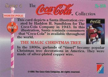 1995 Collect-A-Card Coca-Cola Collection Series 4 - Santa #S-39 1943: Wherever I go Back
