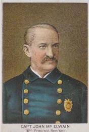 1888 D. Buchner & Co. Police Inspectors & Captains (N288) #NNO John McElwain Front
