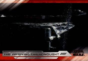 2018 Topps Star Wars The Last Jedi Series 2 #1 The Arriving Dreadnought Front