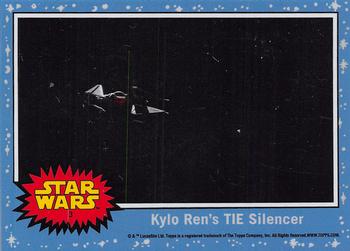 2017 Topps Now Star Wars: Countdown to Episode VIII #3 Kylo Ren's TIE Silencer Front