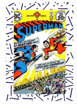 1989 DC Comics Backing Board Cards #52 Superman # 276 Front