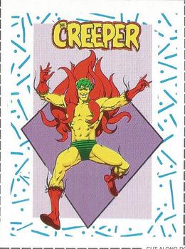 1989 DC Comics Backing Board Cards #65 The Creeper Front