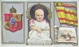 1888 W. Duke, Sons & Co. Rulers, Flags, Coat of Arms (N126) #NNO Spain Front