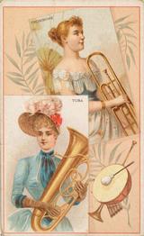 1888 W. Duke, Sons & Co. Musical Instruments (N121) #NNO Trombone / Tuba Front