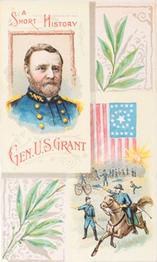 1888 W. Duke, Sons & Co. Histories of Generals (N114) #NNO Ulysses S. Grant Front