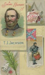 1888 W. Duke, Sons & Co. Histories of Generals (N114) #NNO Stonewall Jackson Front