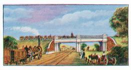 1974 Glengettie Tea History of the Railways 1st Series #6 Intersection Bridges Front
