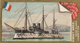 1889 Kinney Brothers Naval Vessels of the World (N226) #NNO Admiral Duperre Front