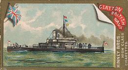 1889 Kinney Brothers Naval Vessels of the World (N226) #NNO Glatton Front