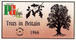 1994 Brooke Bond 40 Years of Cards (Black Back) - Dark Blue Back #17 Trees in Britain Front
