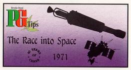 1994 Brooke Bond 40 Years of Cards (Black Back) - Dark Blue Back #23 The Race into Space Front