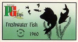 1994 Brooke Bond 40 Years of Cards (Black Back) - Light Blue Back #7 Freshwater Fish Front