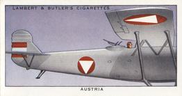 1937 Lambert & Butler's Aeroplane Markings #3 Austria Front