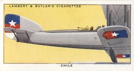1937 Lambert & Butler's Aeroplane Markings #7 Chile Front