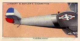 1937 Lambert & Butler's Aeroplane Markings #50 Yugoslavia Front