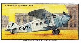 1990 Imperial Tobacco Ltd. 1935 Player's Aeroplanes (Civil) (Reprint) #24 Breguet 280T Air Liner (France) Front
