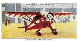 1990 Imperial Tobacco Ltd. 1935 Player's Aeroplanes (Civil) (Reprint) #35 Lambert Monocoupe (USA) Front