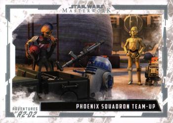 2017 Topps Star Wars Masterwork - Adventures of R2-D2 #AR-4 Phoenix Squadron Team-up Front