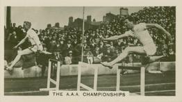 1932 Wills's Homeland Events (Set of 54) #51 The A.A.A. Championships (Lord Burghley) Front