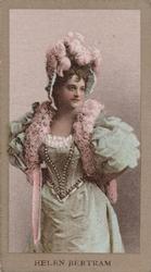 1890 Kinney Brothers Actresses (N213) #NNO Helen Bertram Front