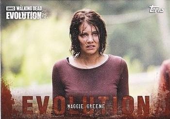 2017 Topps The Walking Dead: Evolution - Brown #36 Maggie Greene Front