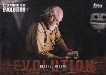 2017 Topps The Walking Dead: Evolution - Brown #74 Hershel Greene Front