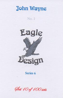 2005 Eagle Design John Wayne Series 6 #2 John Wayne Back