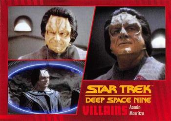 2018 Rittenhouse Star Trek Deep Space Nine Heroes & Villains #44 Aamin Marritza Front