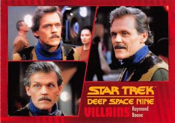 2018 Rittenhouse Star Trek Deep Space Nine Heroes & Villains #57 Raymond Boone Front