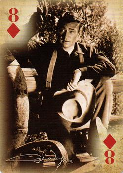2016 Aquarius John Wayne Playing Cards #8♦ John Wayne Front
