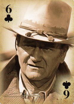 2016 Aquarius John Wayne Playing Cards #6♣ John Wayne Front
