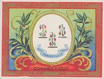 1910 Helmar Seals of US & Coat of Arms (T107) #NNO Connecticut Front