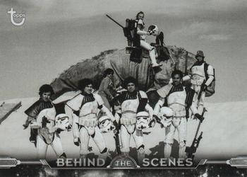 2018 Topps Star Wars: A New Hope Black & White - Behind the Scenes #BTS-20 Desert Troopers Front